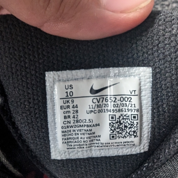 Men's Nike supreme Air max 96 - Picture 1 of 6